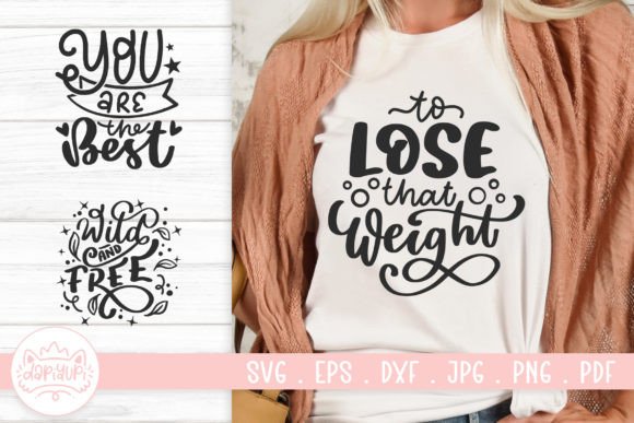 Download Motivational SVG Cut File | Positive SVG - Premium Resources