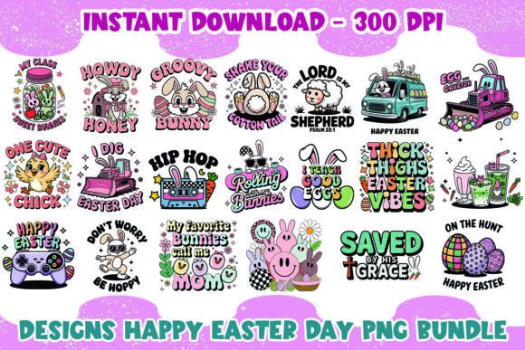 Download Easter Elements PNG Bundle Sublimation - Easter elements Collection
