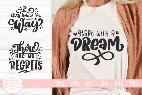 Download Motivational SVG Cut File | Positive SVG - Premium Resources